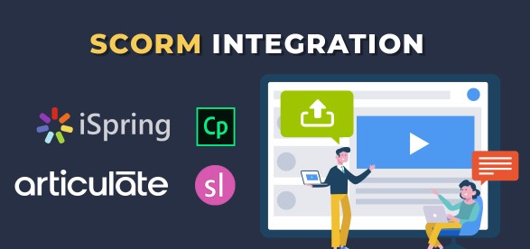 سكورم + ماسترستودي (SCORM + Masterstudy) قالب Masterstudy