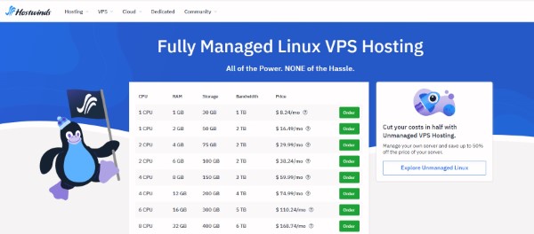 Hostwinds VPS